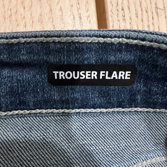 Judy Blue Trouser Flare Jeans Womens 9/29 Button Fly 70s Revival Coastal Cowgirl - Picture 10 of 17